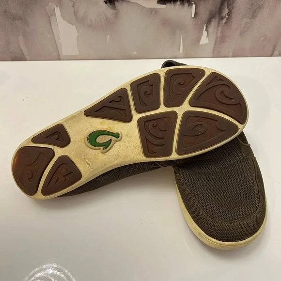 ! Oluaki Nohea Mesh Slip On Mens Sz 9.5 - Picture 3 of 6